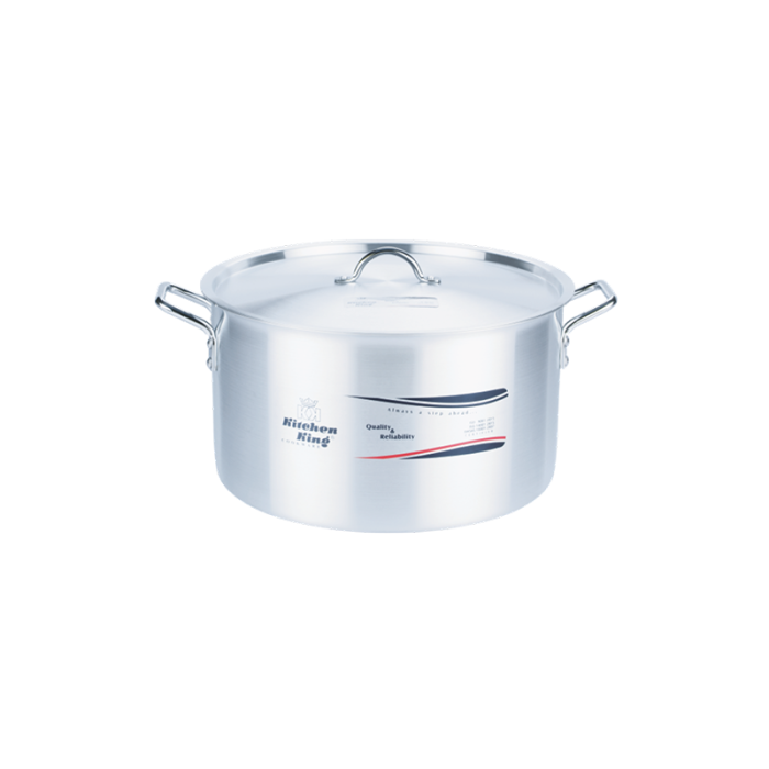 Jumbo Aluminium Cassrole and Lid No 13, 53cm, 64 Litres