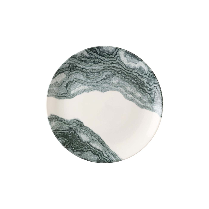 Churchill Tide Black Evolve Coupe Plate 10.25"