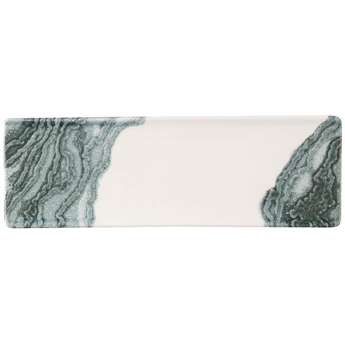 Churchill Tide Black Tasting Tray Plate 33 x 11cm (Pack 6)