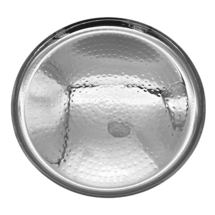 Steel Hammered Round Plate / Platter 13" / 33cm"