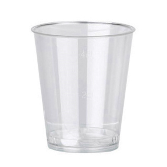 Disposable Plastic Sampling Shot Glass 3oz (Pack 50)