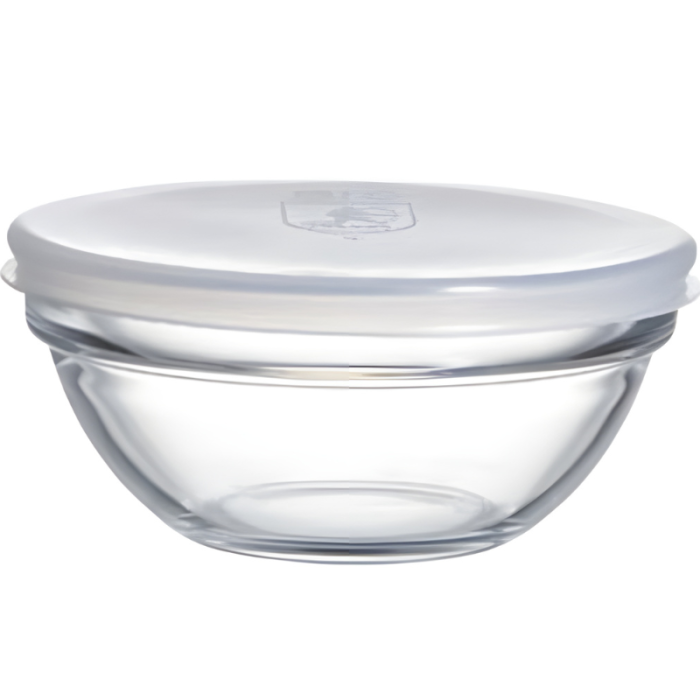 Luminarc Stacking Bowl + Plastic Lid 14cm
