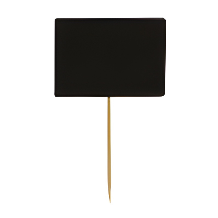 Bamboo Chalkboard Picks 9cm (Pack 100)