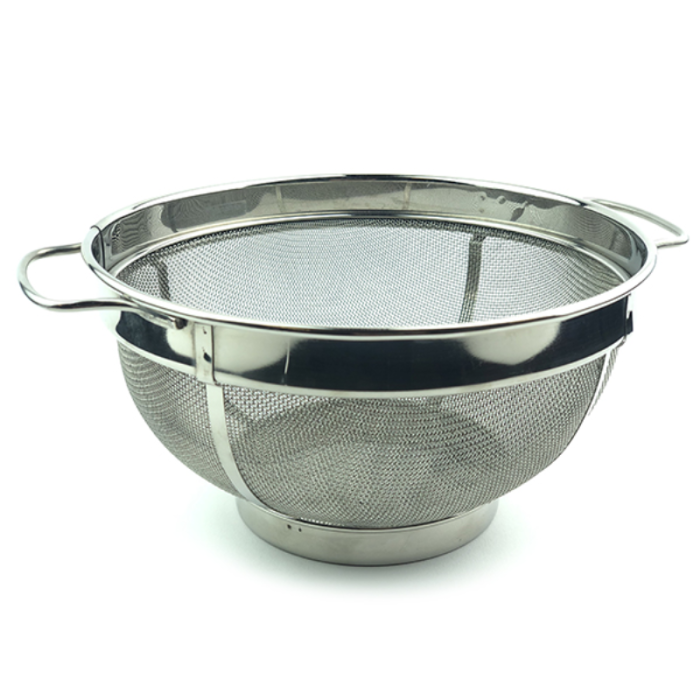 Stainless Steel Double Handle Multi Purpose Strainer 18cm