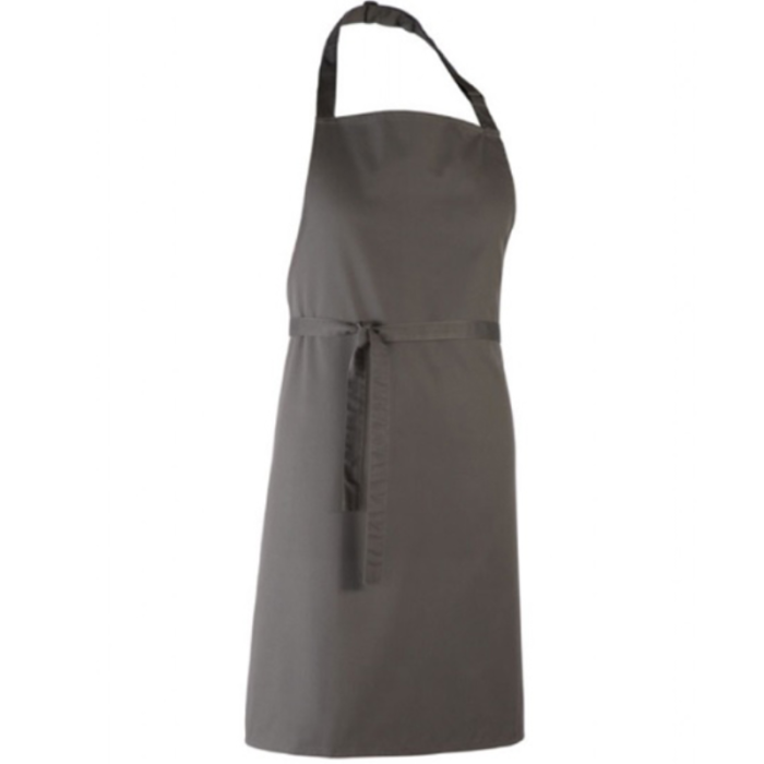Bib Apron Dark Grey 72 x 86 cm