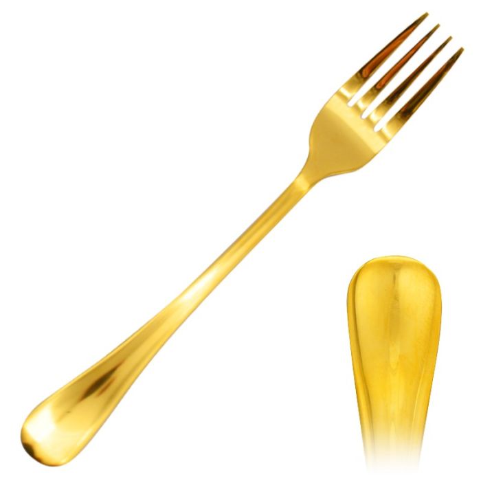 Crest Gold Dessert Fork (Dozen)
