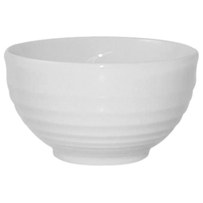 Churchil White Bit On The Side Ripple Bowl 20oz