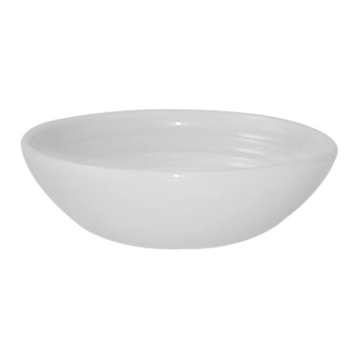 Churchil White Bit On The Side Ripple Dip Dish 5oz