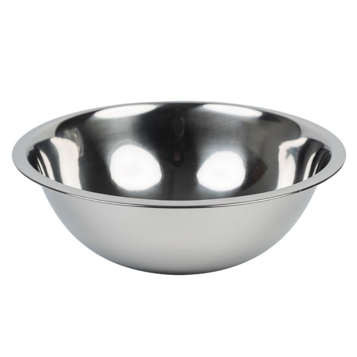 Stainless Steel Round Mixing Bowl XXcm, 4.5 Litre