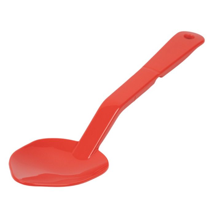 Solid Plastic Serving Spoon Red 11"