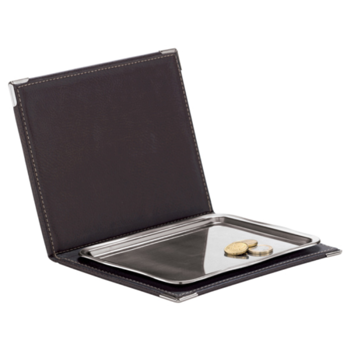 Paderno Stainless Steel Cash Tray with Folder 20 x 16cm
