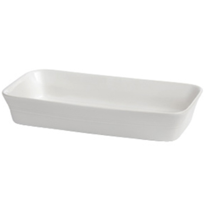 Porcelite White Rectangular Dish 32.5 x 17.5cm