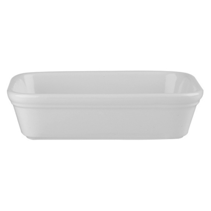 Churchil Cookware White Cookware Shallow Rectangular Dish 6.13" (Pack 12)