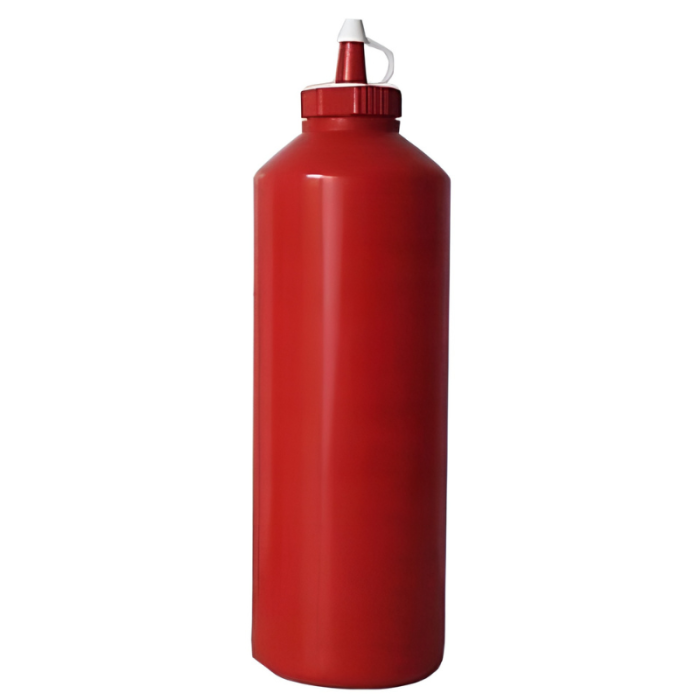 Large Red Sauce Bottle 1 Litre