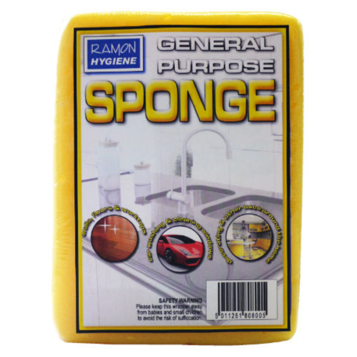 General Purpose Sponge 15x11.5cm (Pack 12)