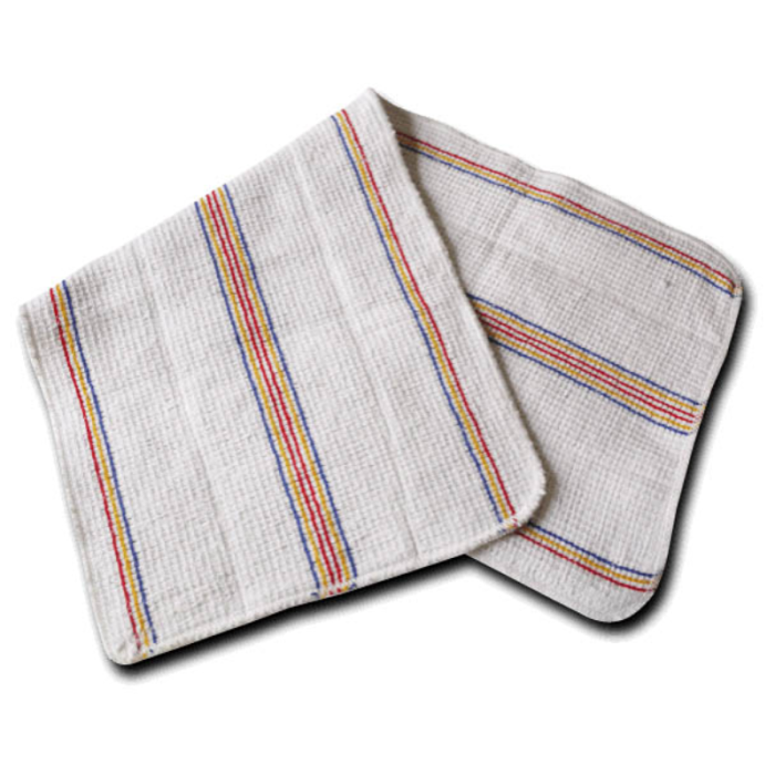 Double Thickness White Oven Cloth 34x76cm (Pack 5)