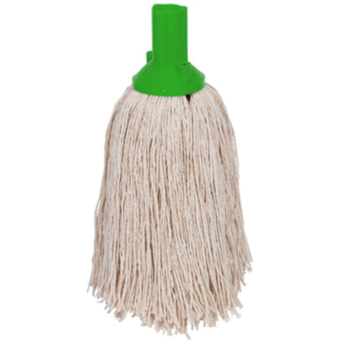 Exel Twine Socket Mop 250grm Green (Pack 10)