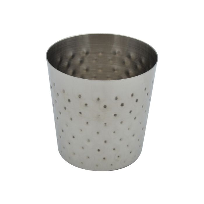 Serving Cup Stainless Steel Hammered 8.5x9cm