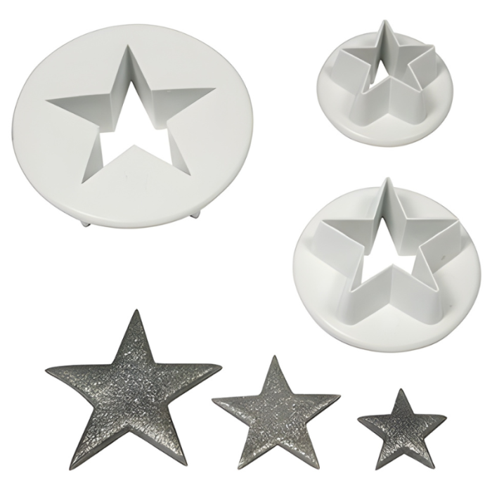 Star Cutters S / M / L (Pack 3)