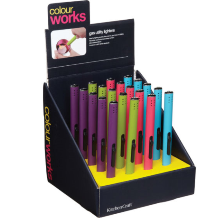 Kitchen Craft Colourworks Slimline Gas Lighter