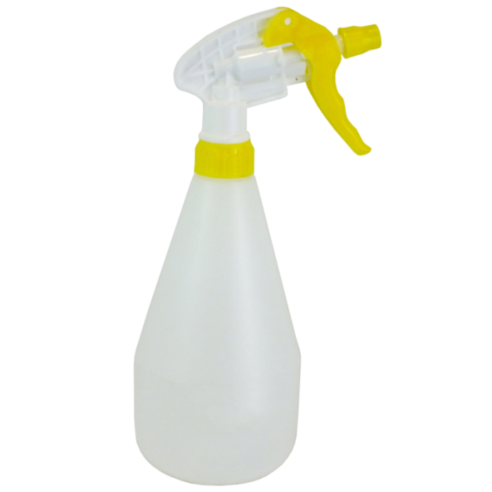 Yellow Sprayhead Bottle 750ml