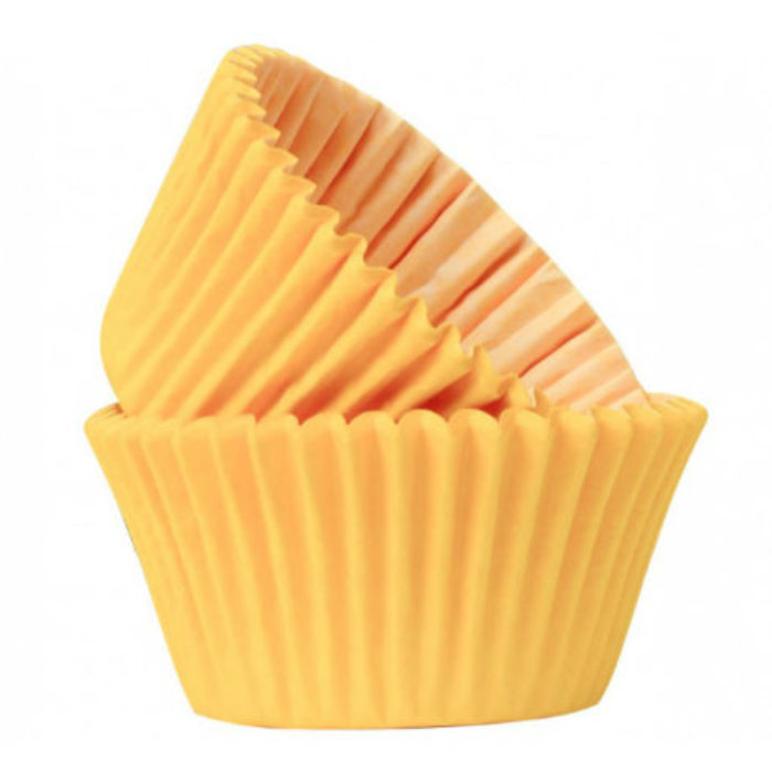 Yellow Muffin Cases (Pack 50)