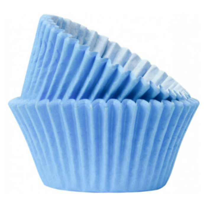 Sky Blue Muffin Cases (Pack 50)