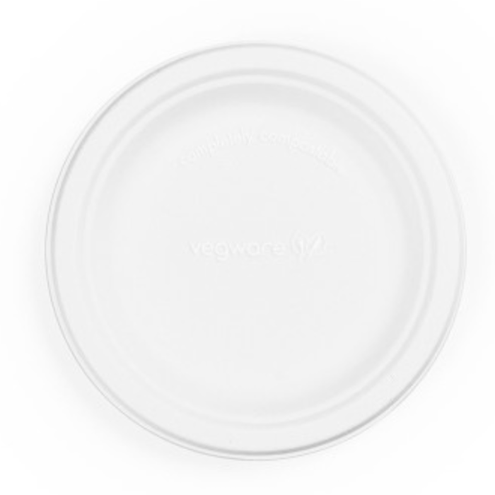 Vegware Compostable 6" Nourish Bagasse Plate (Pack 125)