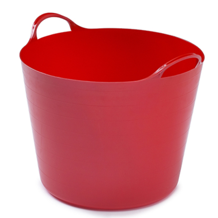 Medium Flexi Tub Graduated 26Ltr Red