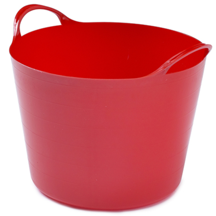 Small Flexi Tub Graduated 14Ltr Red