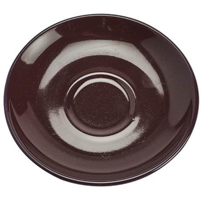 Inker Saucer 11.5cm In Egg Plant Brown