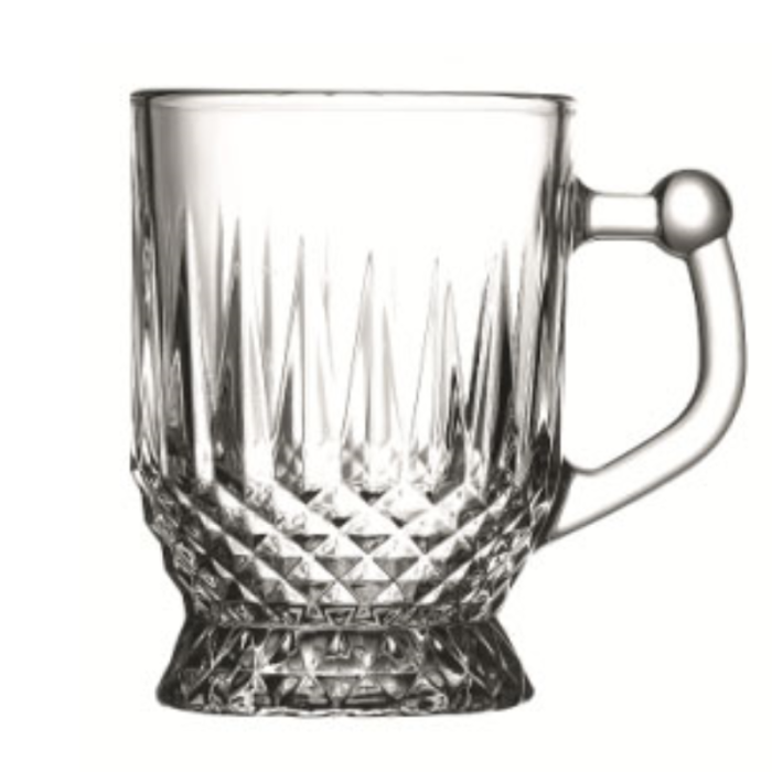 Glass Turkish Coffee Mug 165ml (Pack 6)