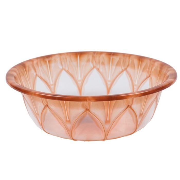 Round Economy Plastic Basin 33cm Assorted Colours