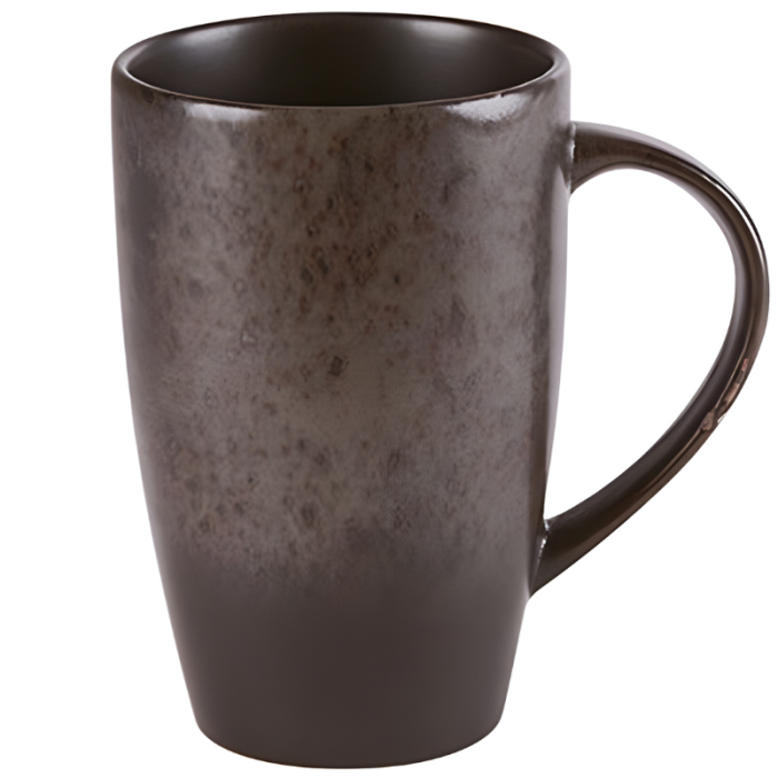 Rustico Black Ironstone Mug 32cl