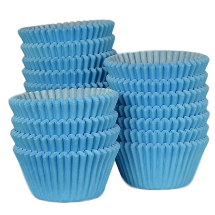 Sky Blue Muffin Cases (Pack 500)