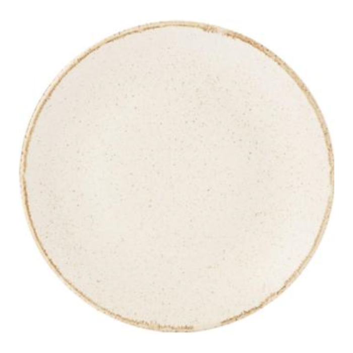 Seasons Oatmeal Coupe Plate 24cm