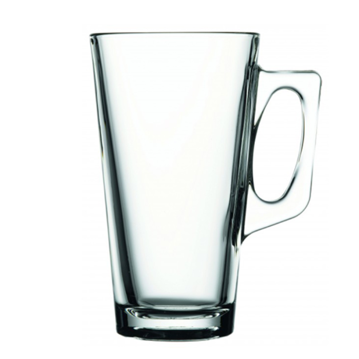 Vela Latte Glass 12.75oz (Pack 2)