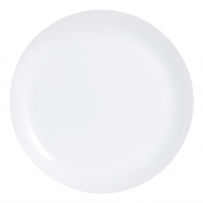 126698 Luminarc Diwali White Dinner Plate 25cm