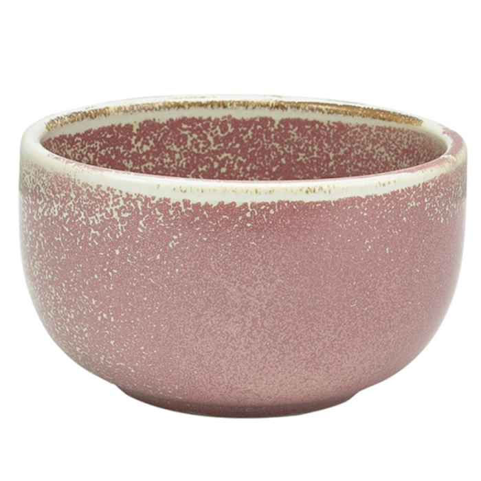 Genware Terra Porcelain Rose Round Bowl 12.5cm