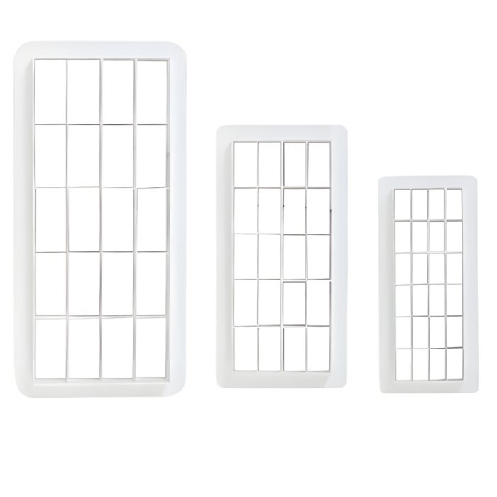 Geometric Multicutter Brick Set of 3