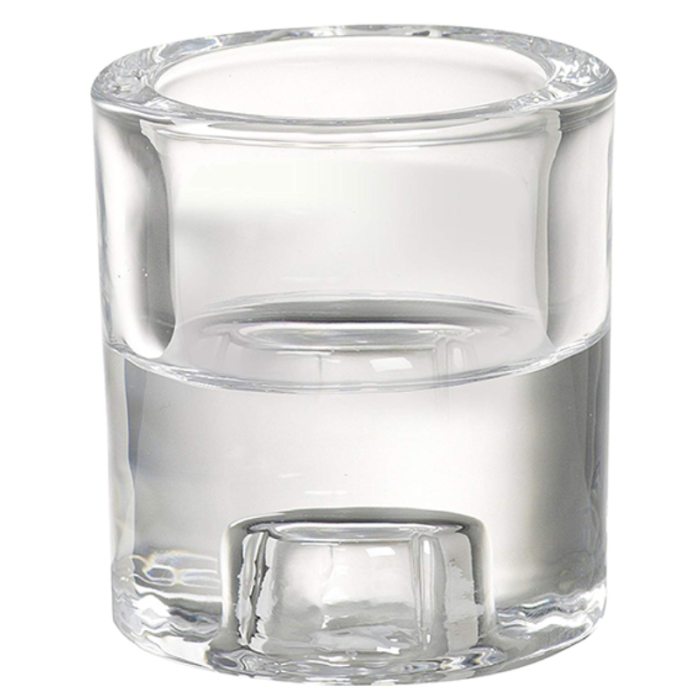 Bolsius Glass 2 in 1 Candle Holder