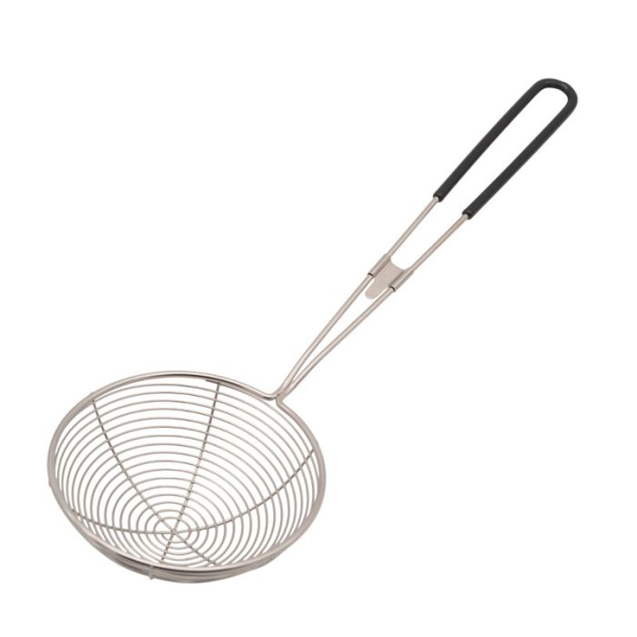 Pea Ladle 9cm with Vinyl Black Handle