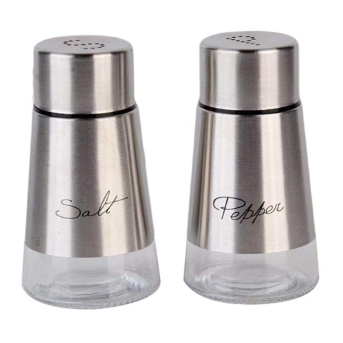Royal Cuisine Salt & Pepper Set Silver