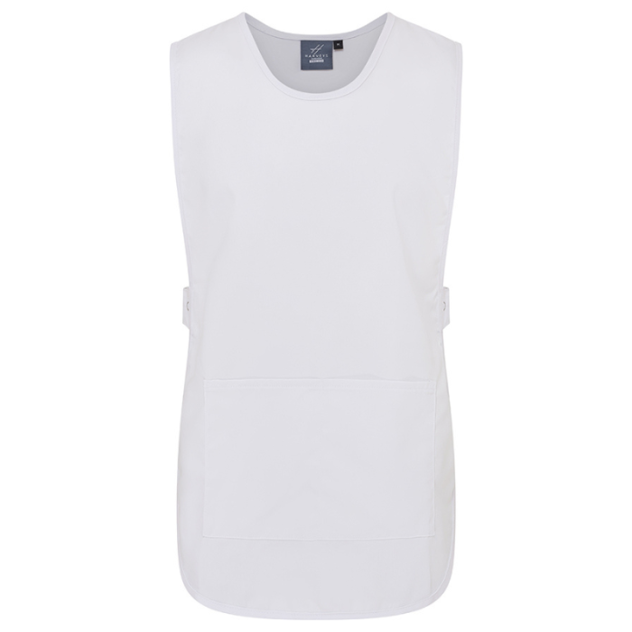 Woman's Tabard with 2 Pockets White Large