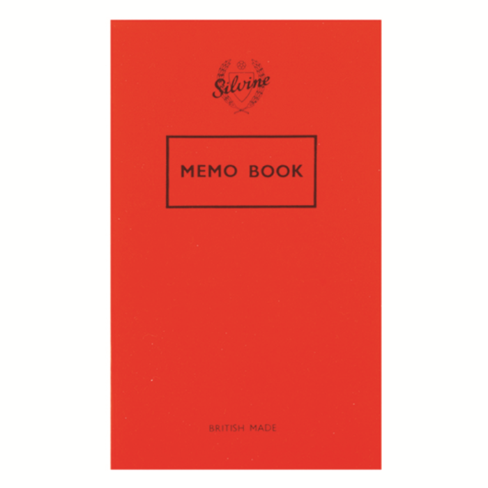 Silvine Iconic Memo Book Lined 158x99mm