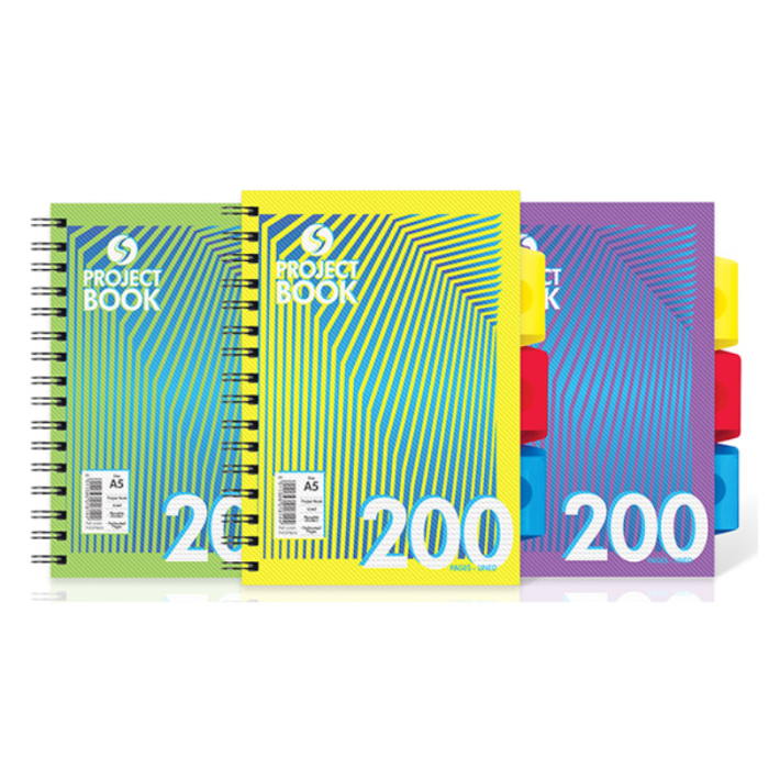 Silvine Daze Range A5 Project Book