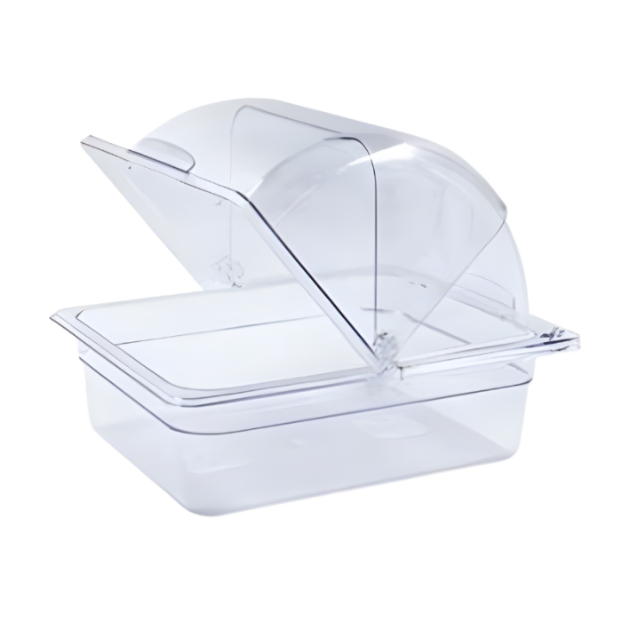 Polycarbonate Roll Top Lid for 1/2 Gastronorm