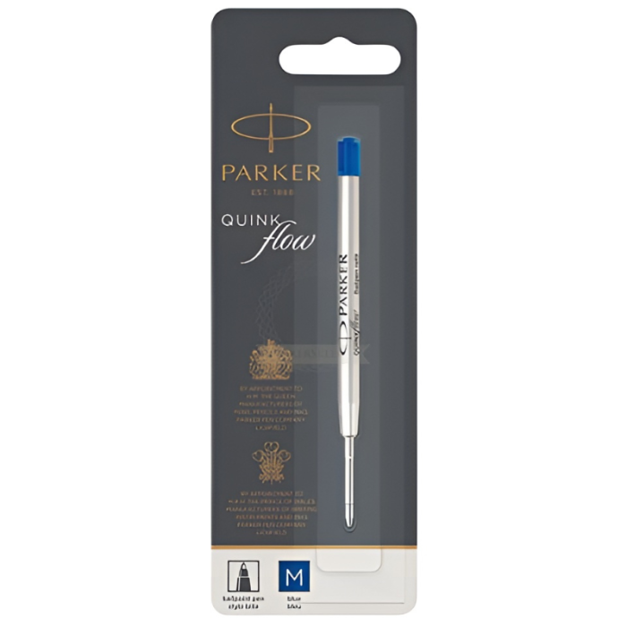 Parker Quinkflow Refill for Ball Point - Blue Ink Medium Nib