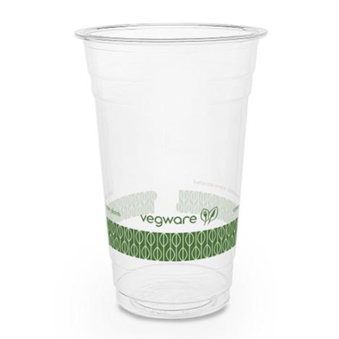 Vegware Biodegradable 20oz Standard PLA Cold Cup (Pack 50) [20]