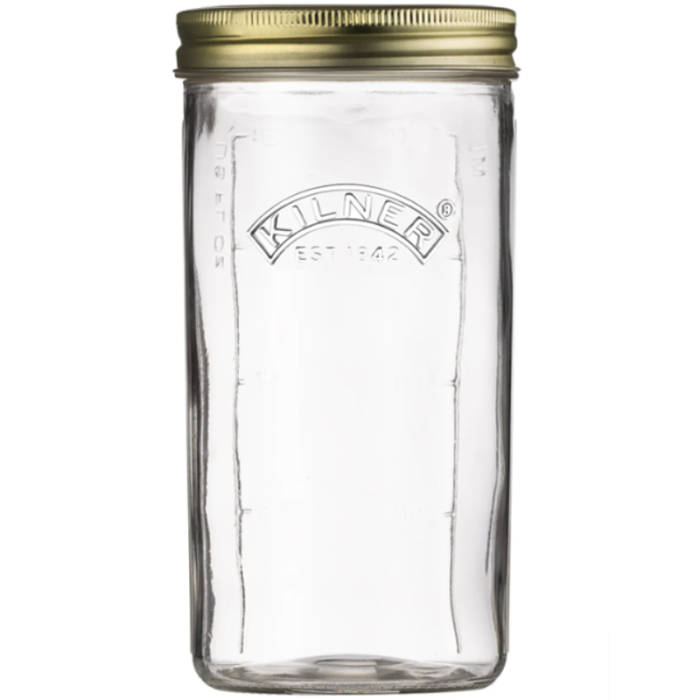Kilner Wide Mouth Preserve Jar 1 Litre